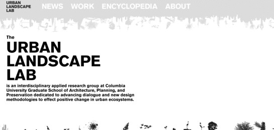 urbanlandscapelab Showcase Of Beautiful Black And White Websites