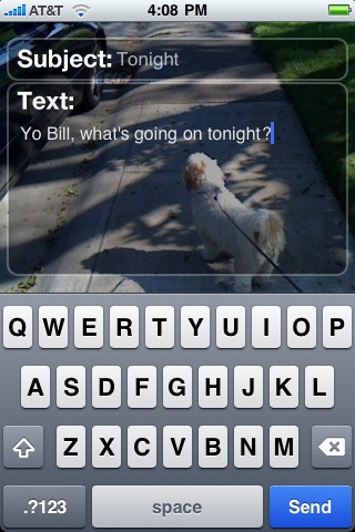iPhone Screenshot 1
