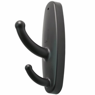 Coat hook shaped camera