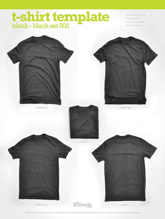 Blank T-Shirt – Black