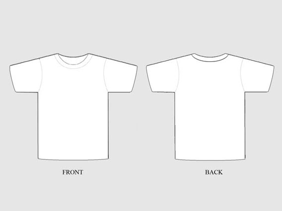 Customizable T-shirt Template