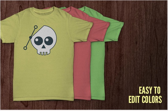 Free T-Shirt Mockup PSD Files