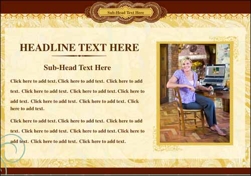 Trendy Eclectic Free Keynote Presentation Template