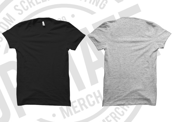 UPSTATE MERCH T-SHIRT MOCKUP TEMPLATE
