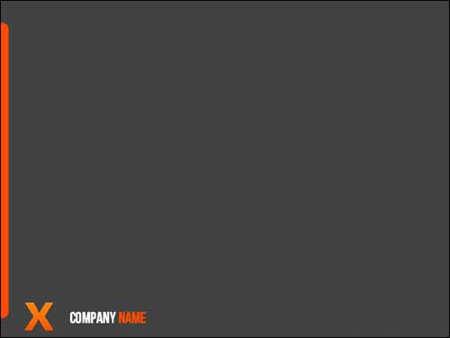 X Grey Free Keynote Presentation Template