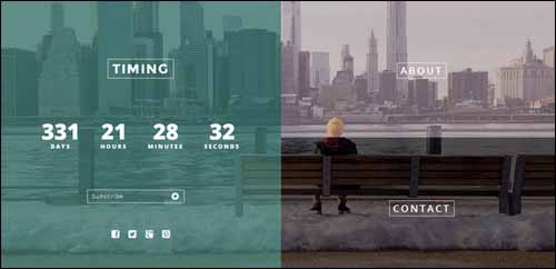 Timing Under Construction Page Template