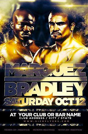 Bradley Marquez Free Poster Template