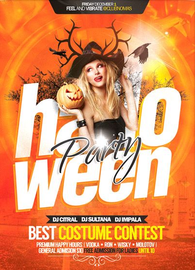 Halloween Celebration Flyer