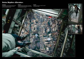 Swiss Skydive Elevator