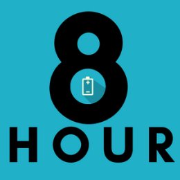 8 hour battery life