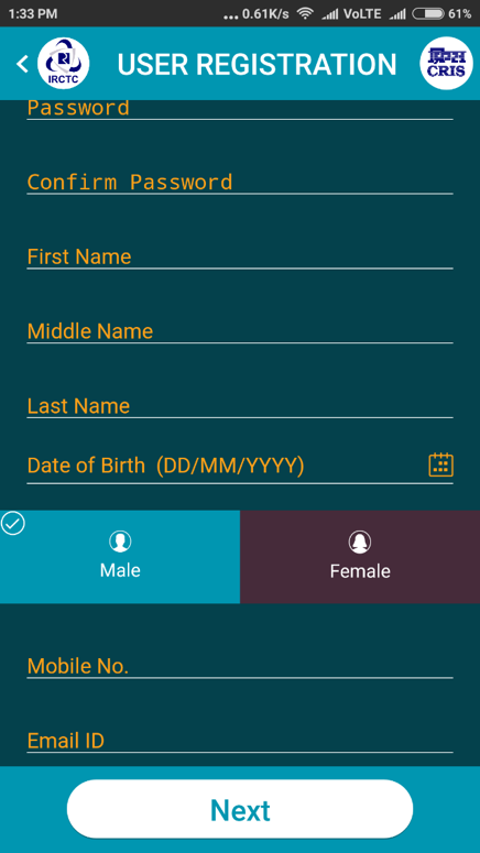user registration 2